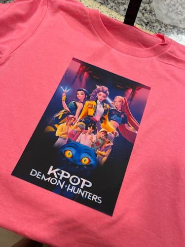 Customer photo review of Custom DTF Transfer by Size: Perfect Prints for Every Project