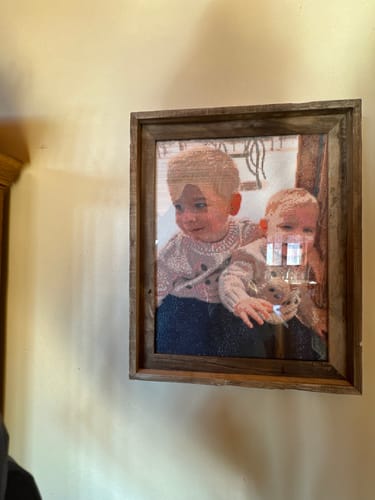 Customer photo review of Diamond Painting - Custom Photo