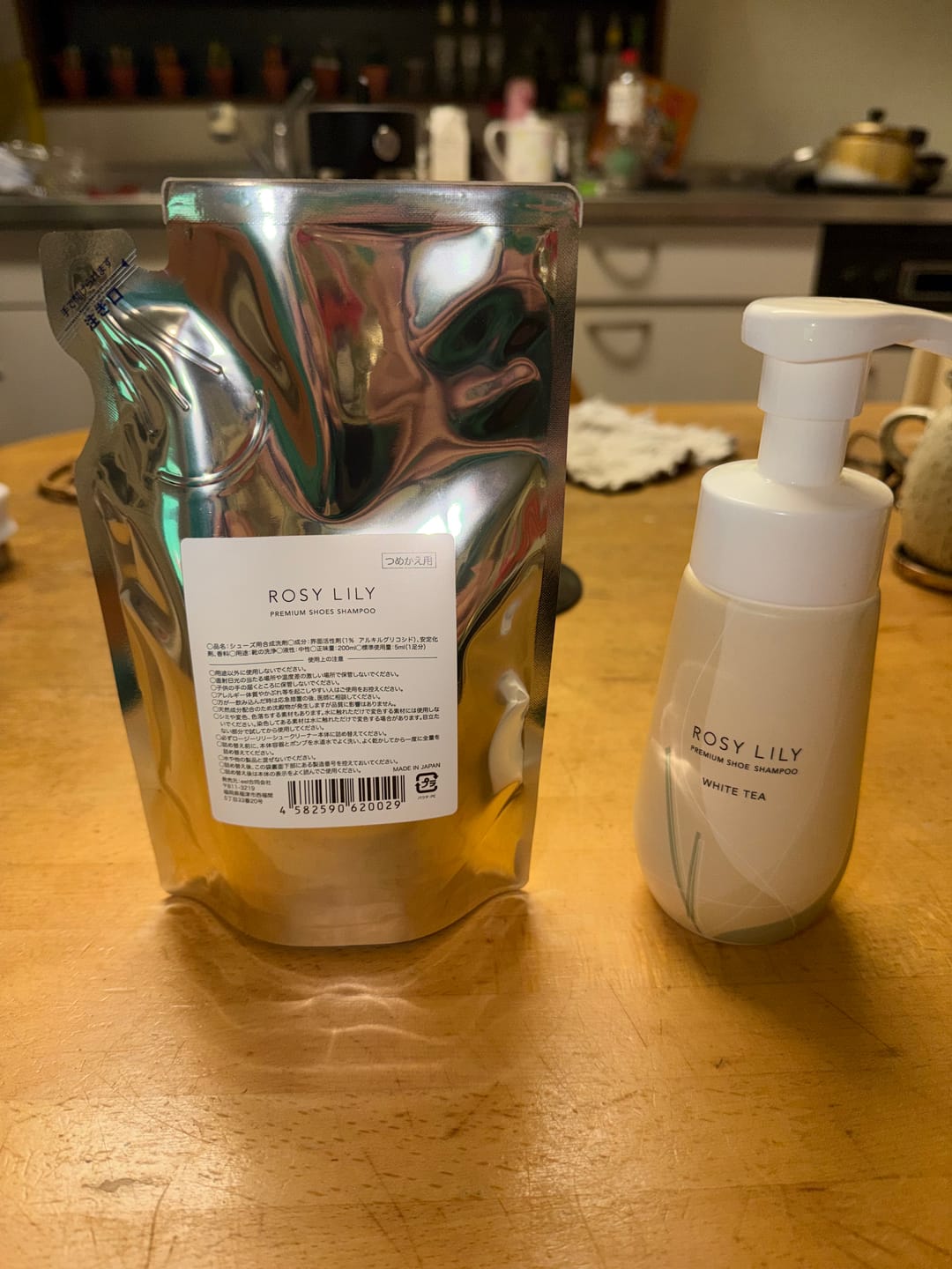 Customer photo review of シューズシャンプー 詰め替え用 200ml