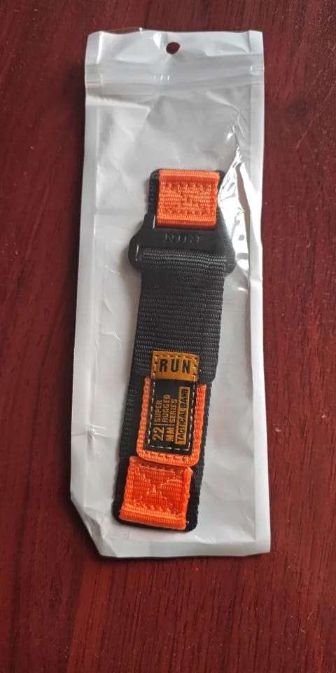 Customer photo review of COROS Nylon Watch Band Replacement Strap for Smartwatch Universal Fit
