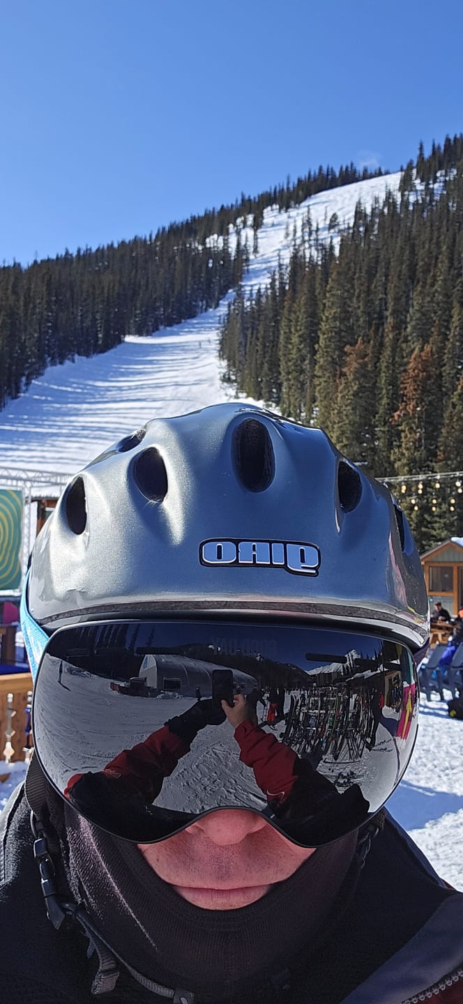 Customer photo review of The Emily Snow Goggle - Photochromic Black Lens