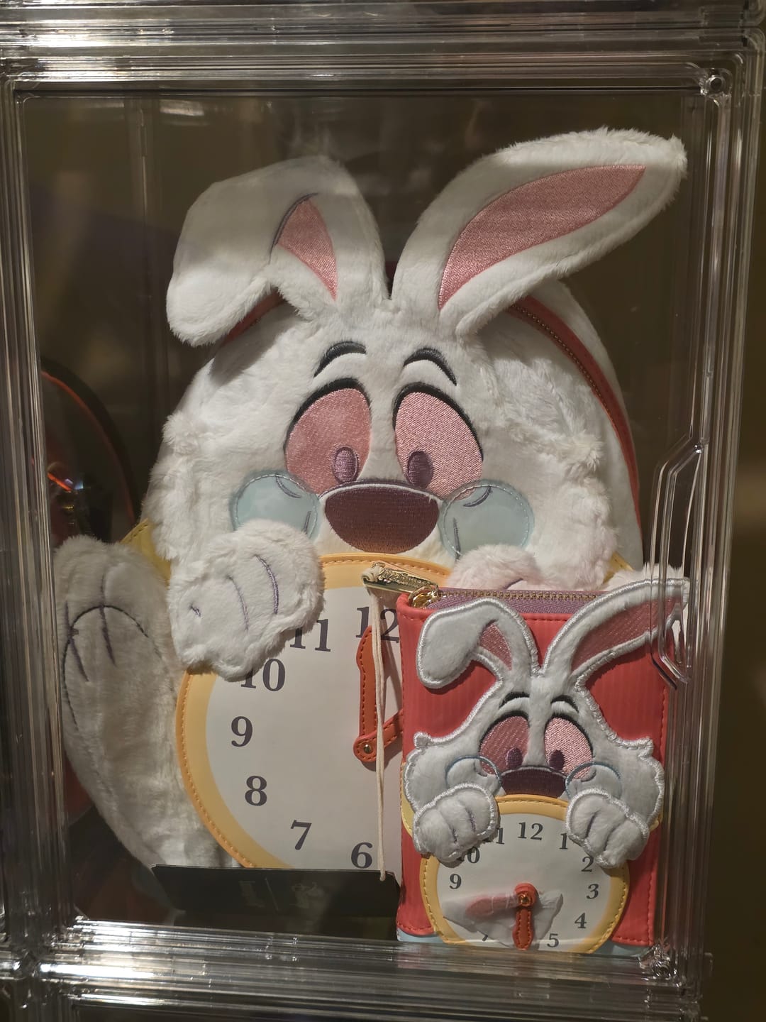 Customer photo review of Loungefly Disney Alice in Wonderland White Rabbit Cosplay Mini Backpack