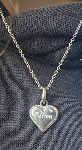 Customer photo review of Back Engravement