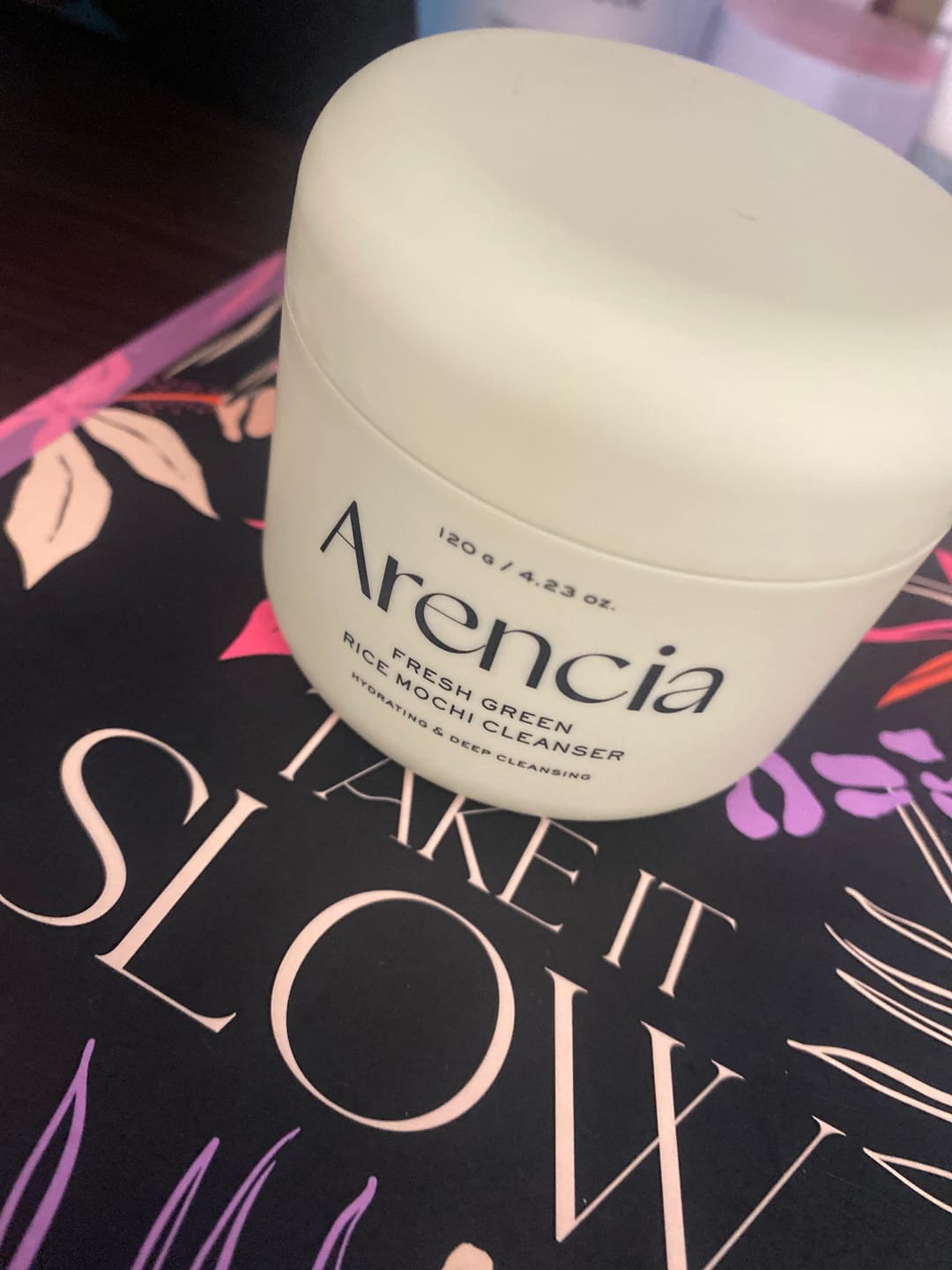 Customer photo review of Arencia Fresh Green Rice Mochi Cleanser