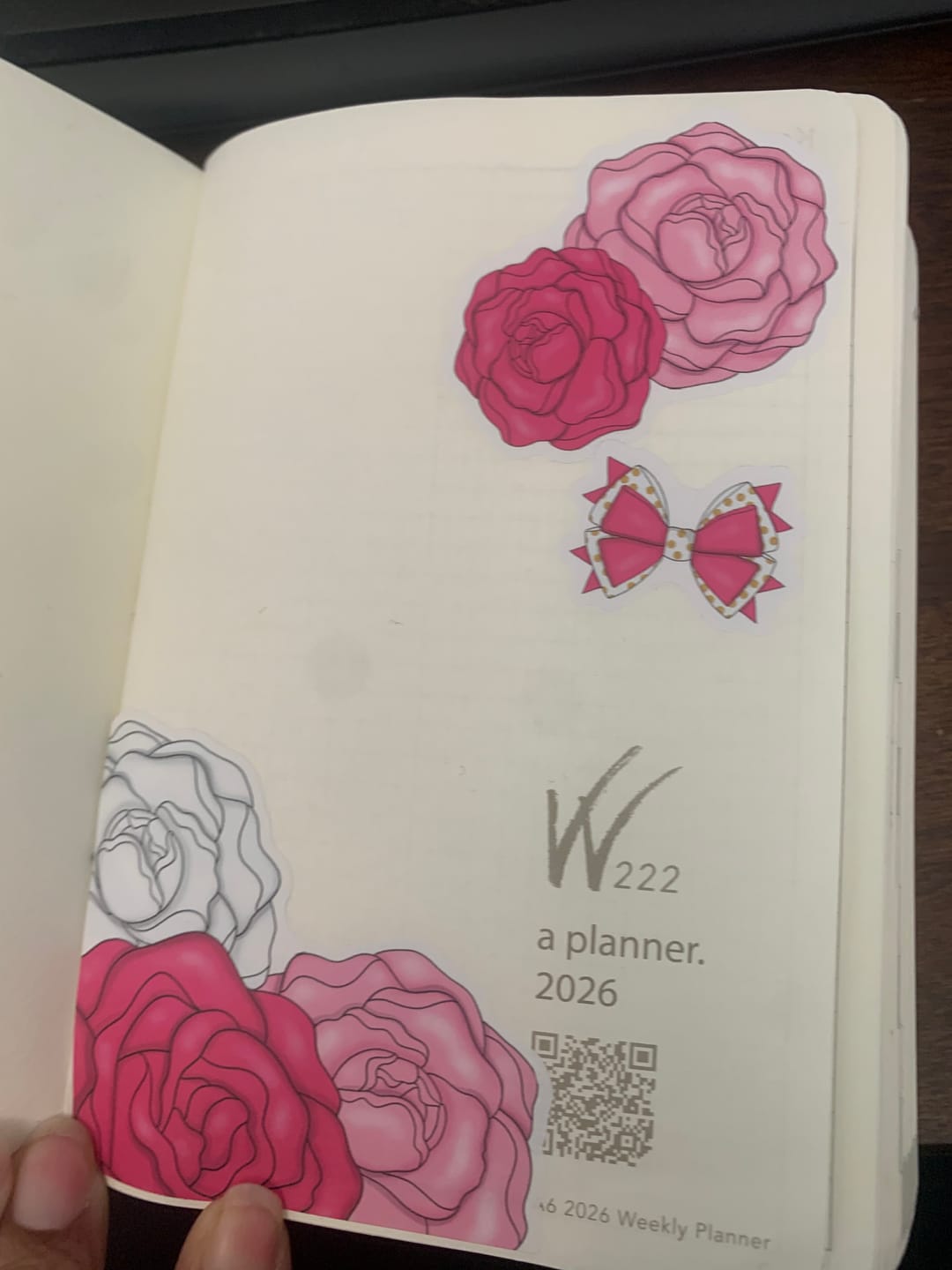 Customer photo review of 2026 A6 Weekly Planner | All-in-One | Stacked Weekends