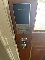 Customer photo review of Philips 4200 Series Built-in Wi-Fi Keypad Smart Deadbolt