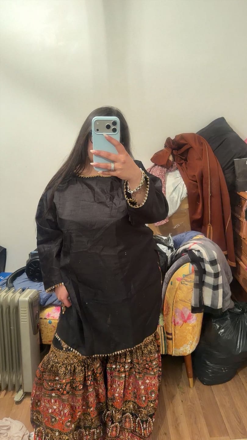 Customer photo review of SRB9961 - SABA - Sehrish.B Designer Mendhi Suit
