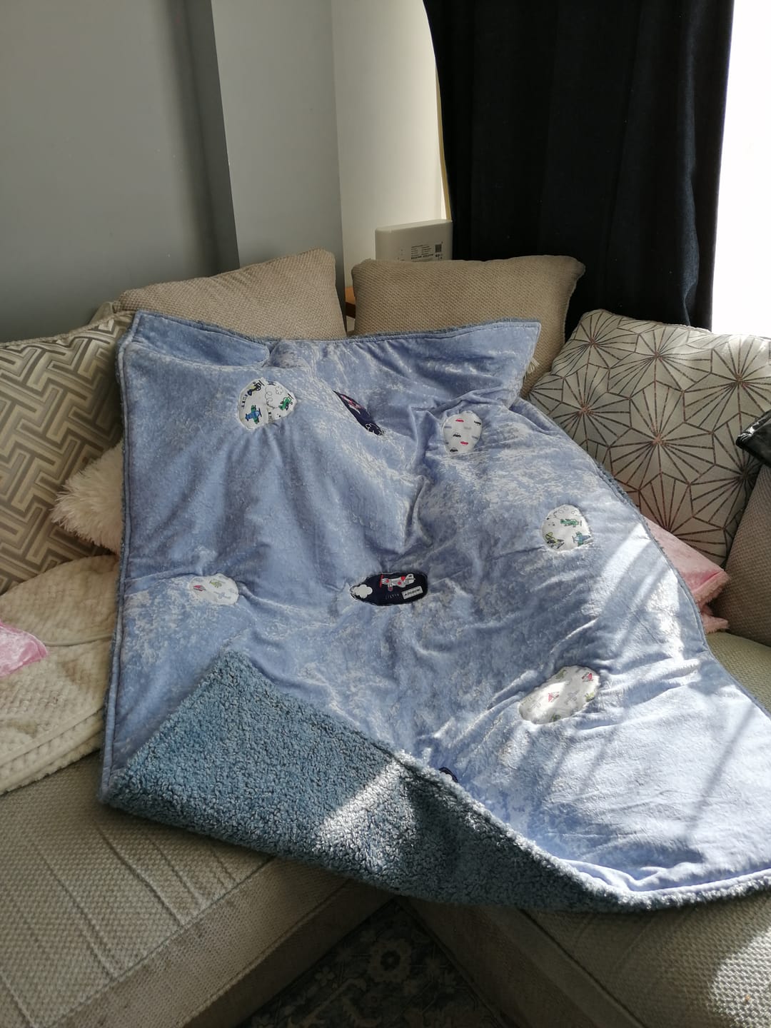 Customer photo review of 4oz Fire Retardant Wadding - 135cm wide
