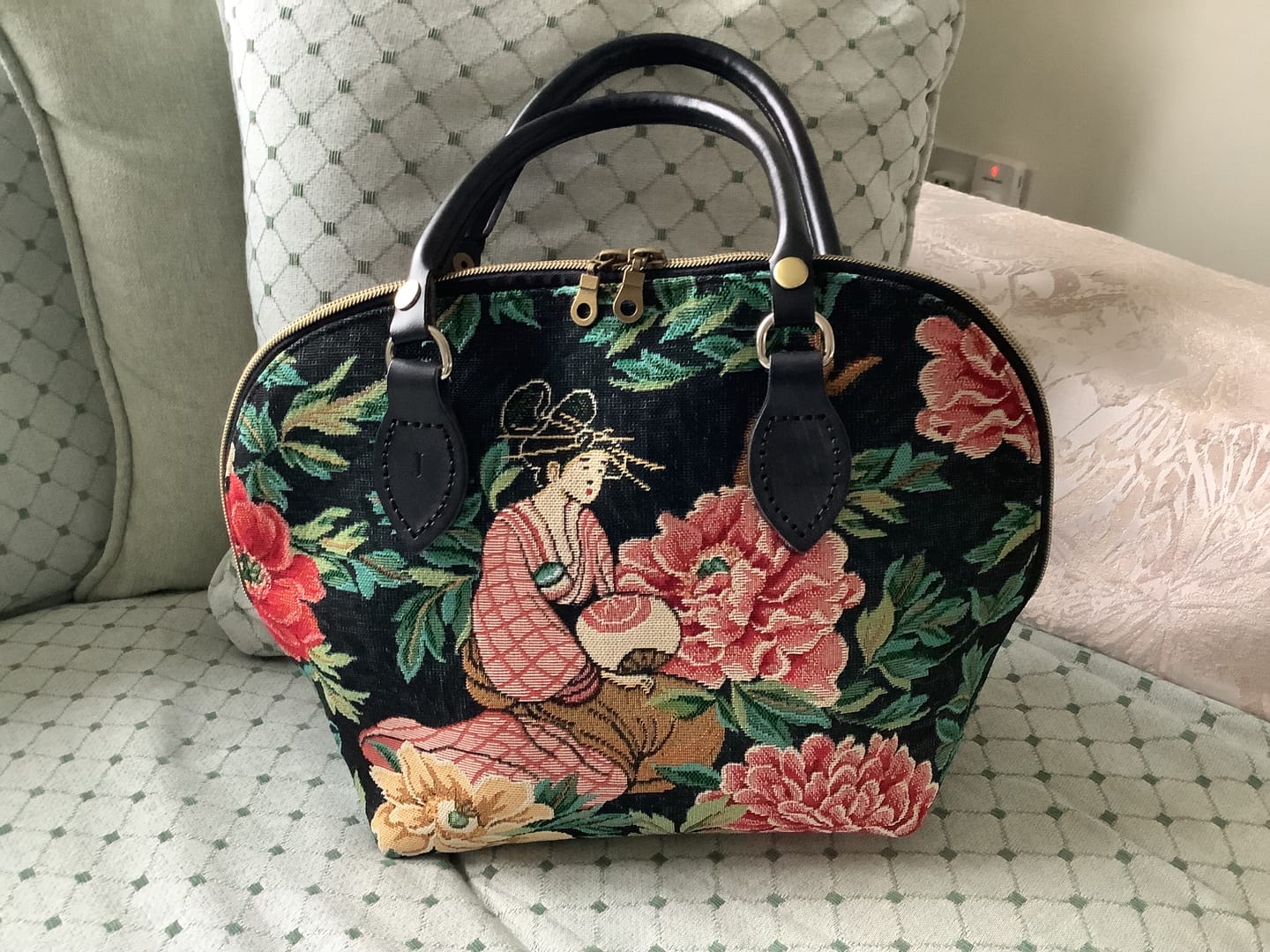 Customer photo review of Floral Kimono Tapestry Fabric