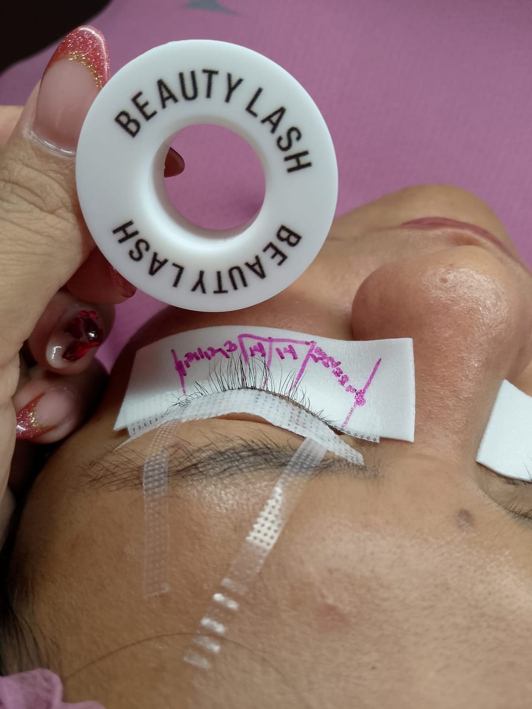 Customer photo review of Lash Tape