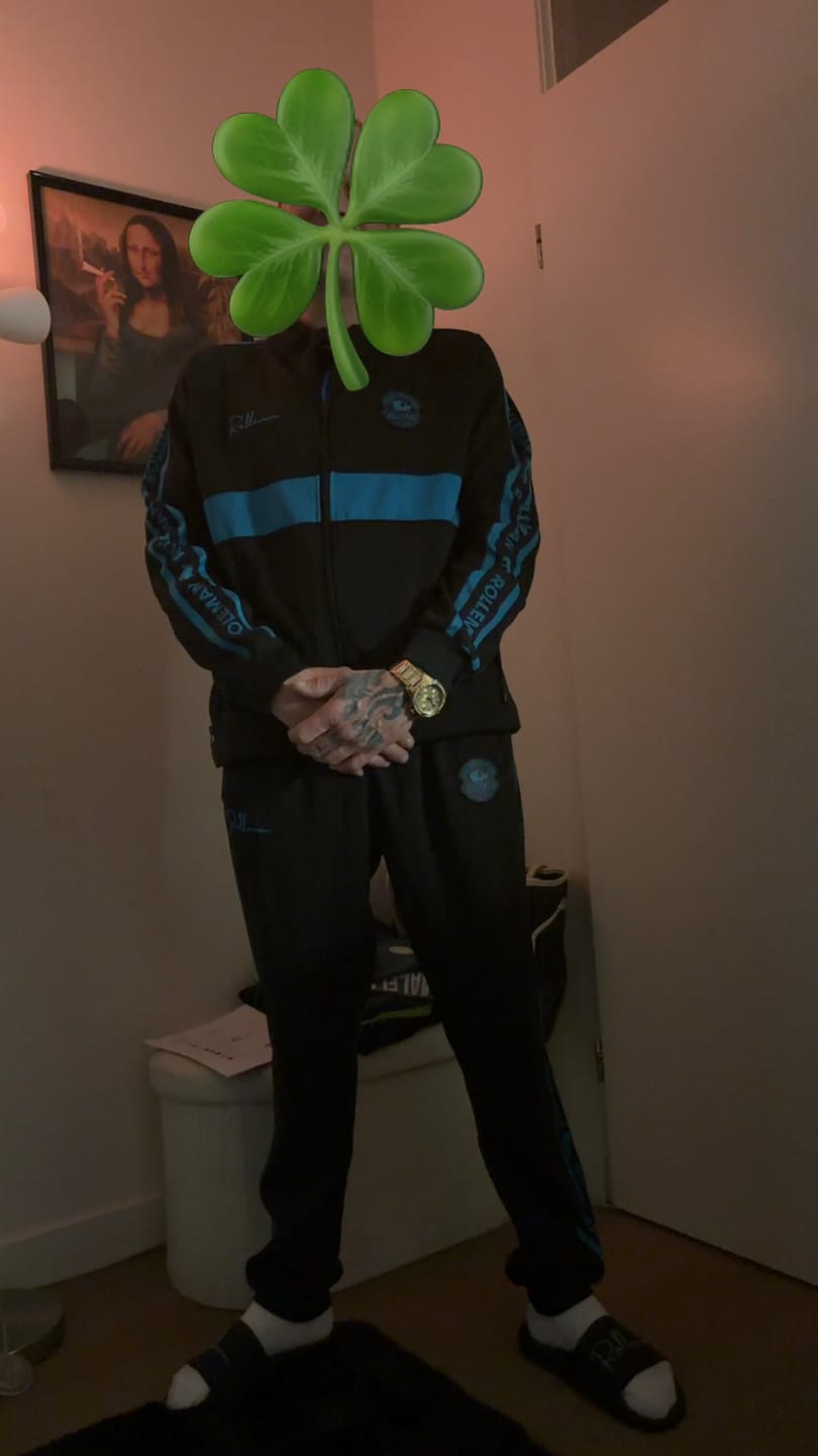 Customer photo review of Dràgan Tweedelig Trainingspak Heren - Zwart met Turquoise
