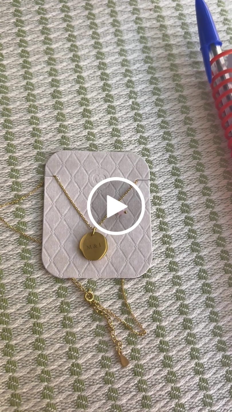 Customer video review of Collar Pacto - Personalizado