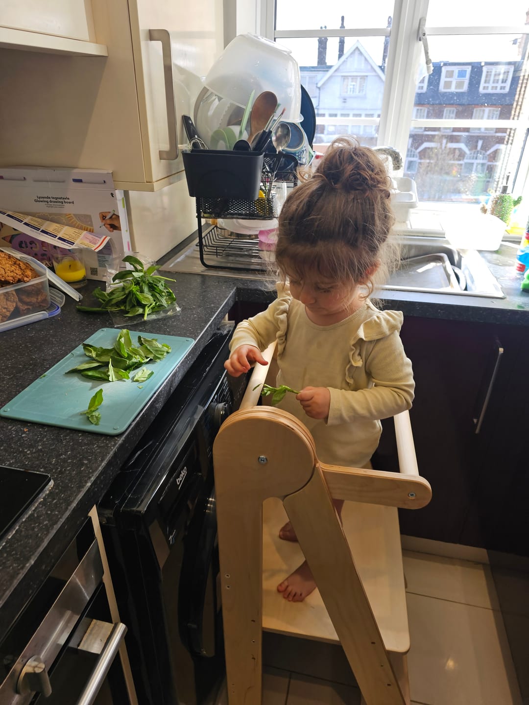 Customer photo review of Foldable Learning Tower