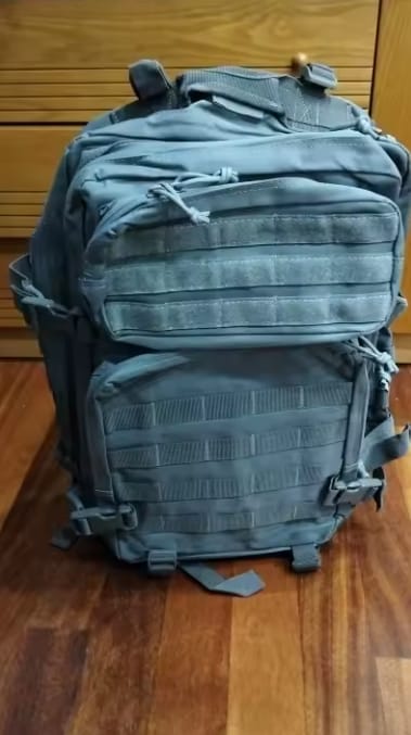 Customer photo review of 45L Tactical Backpack