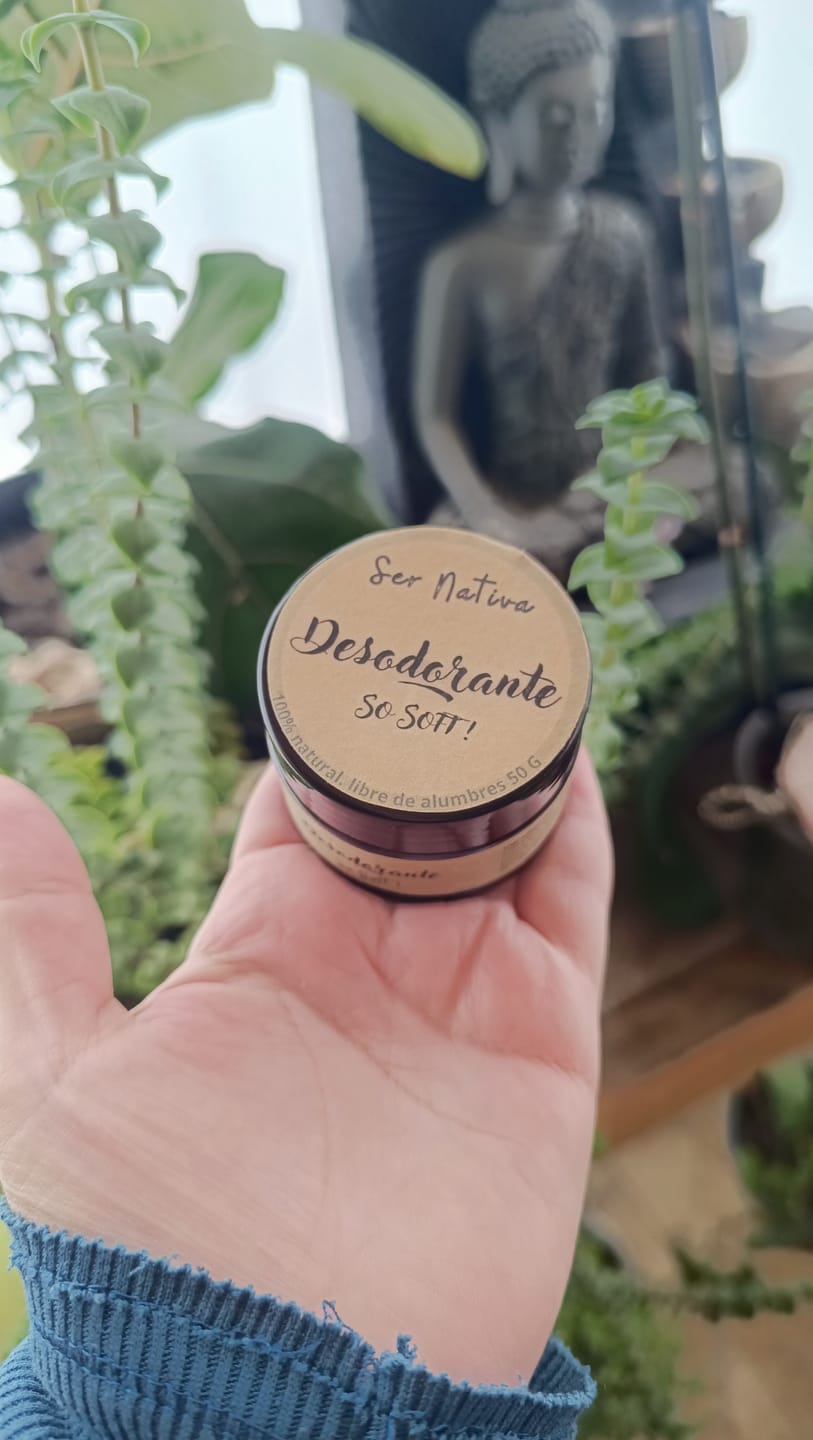 Customer photo review of Desodorante natural So Soft