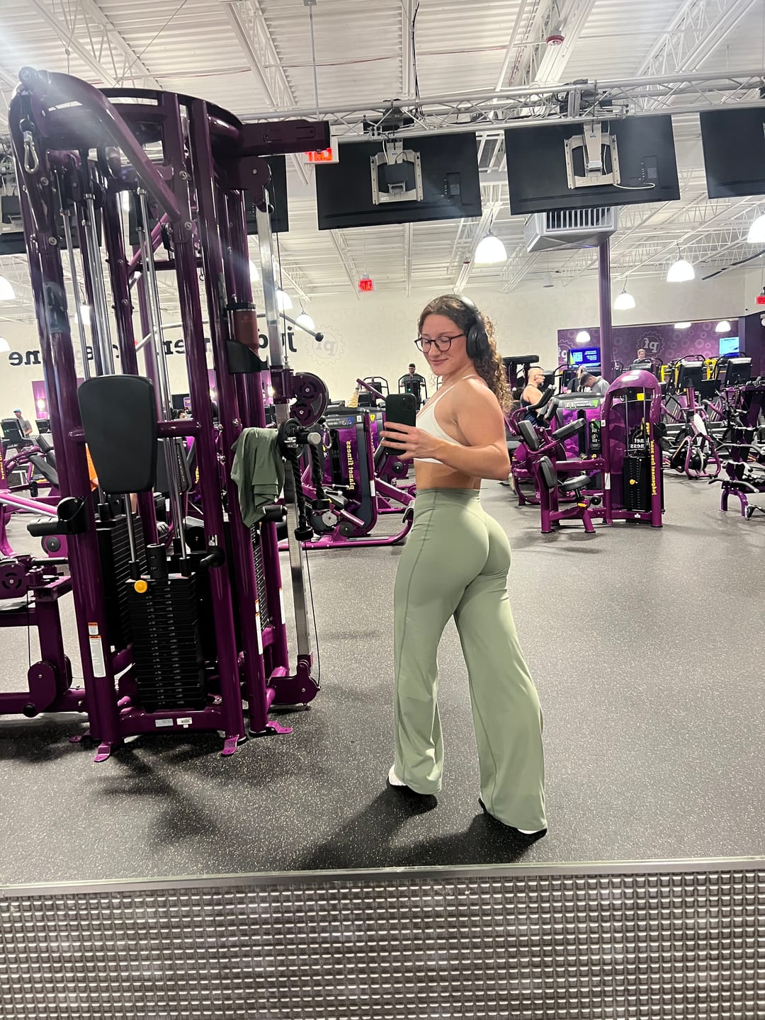 Customer photo review of W2257 - Kove Wide Leg Flare Leggings (Regular)