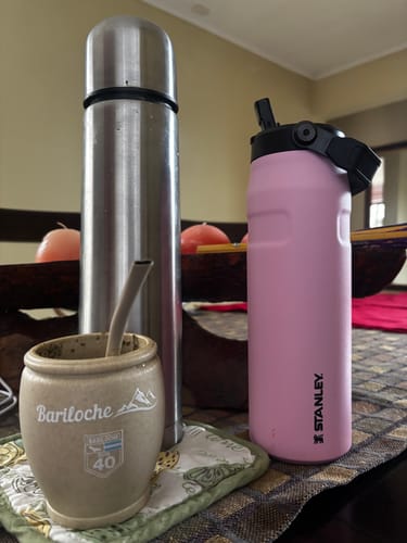 Customer photo review of Botella Flip Straw 2.0 Pink | 710 ml MESSI X STANLEY 1913