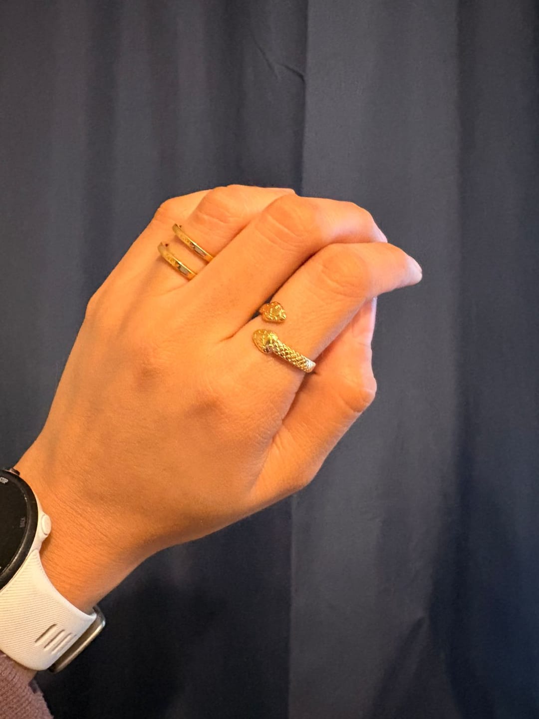 Customer photo review of Anillo Tiara