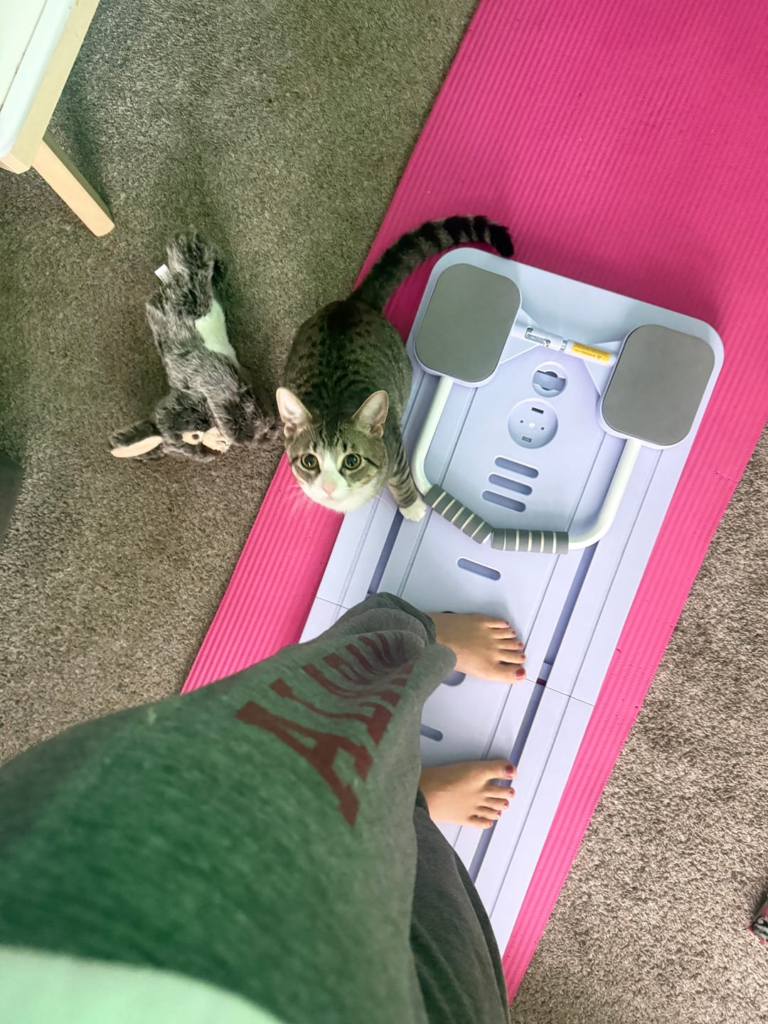 Customer photo review of Pilates App Subscription
