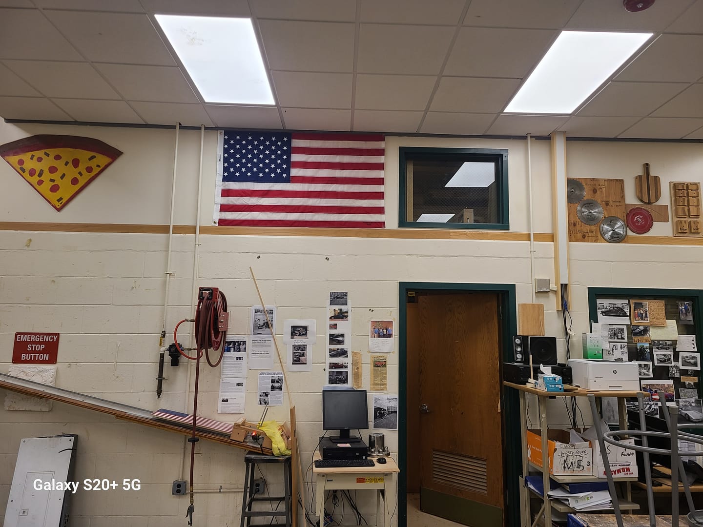 Customer photo review of Classroom Initiative 3' x 5 ' American Flag