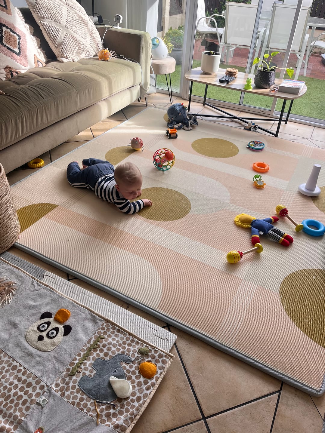 Customer photo review of Sunset Geo/ ABC Africa Play Mat