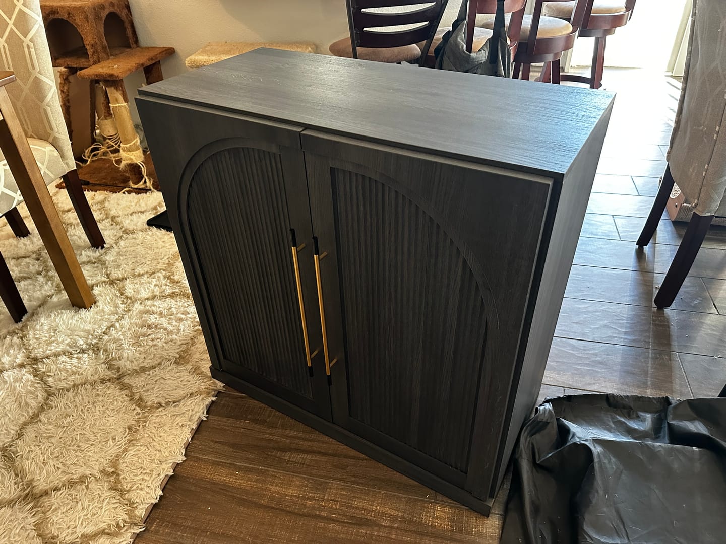Customer photo review of Jagger Double-Arc Wood Door Modular Sideboard