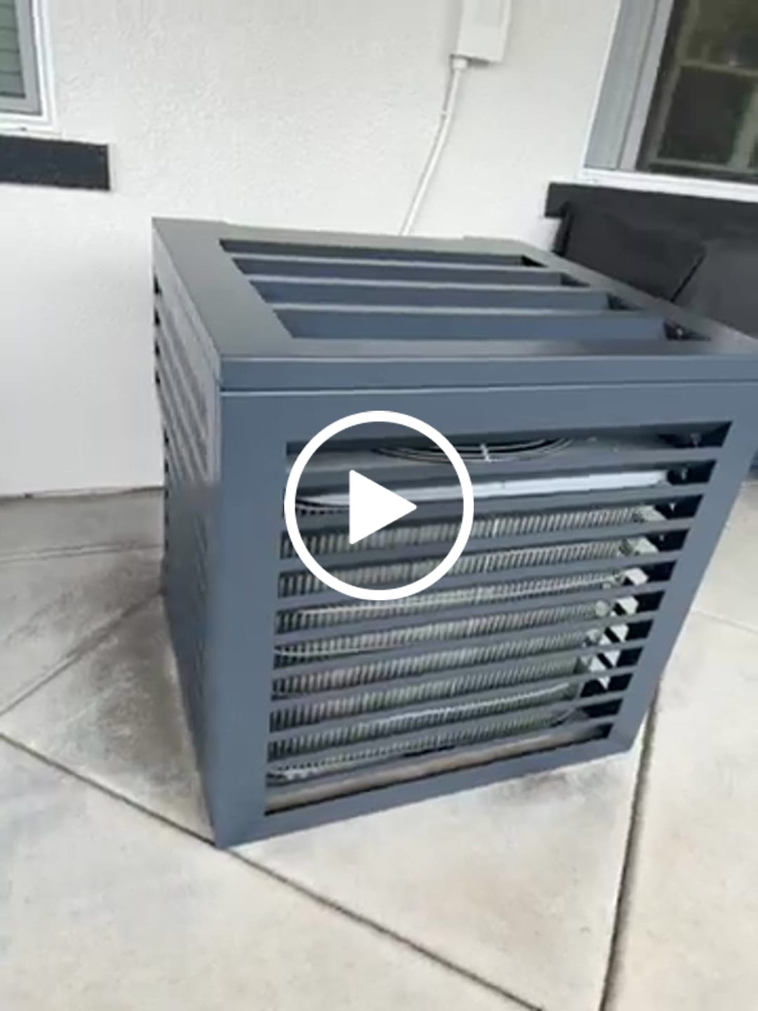 Customer video review of Central AC Cover - Black