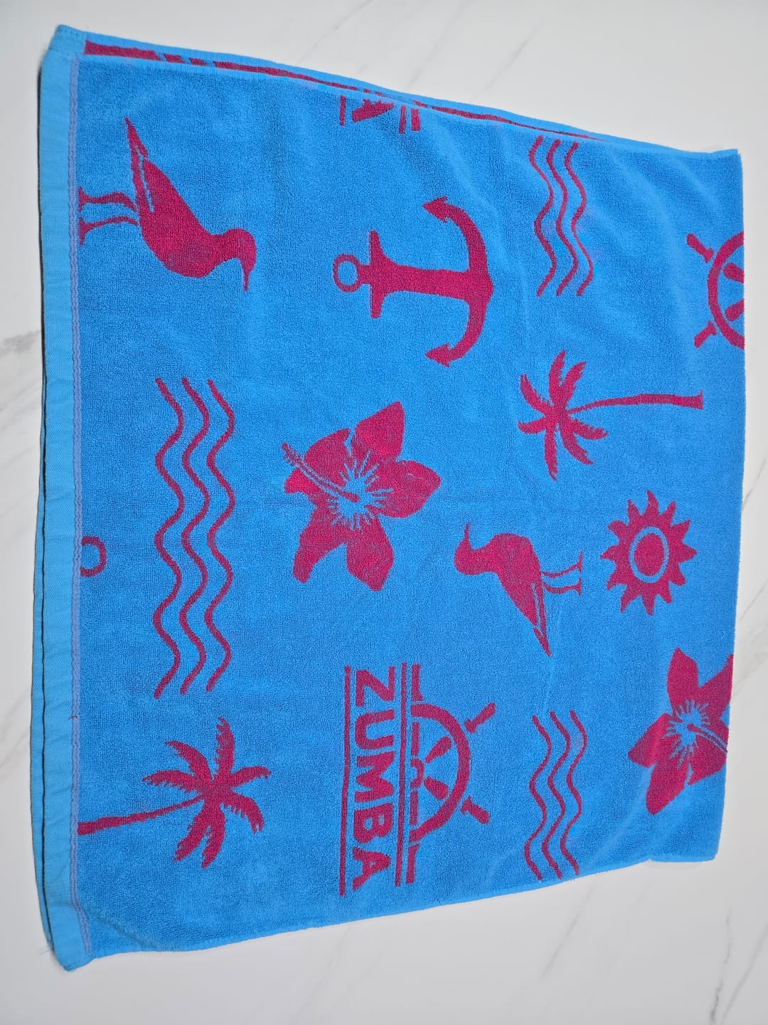 Customer photo review of Zumba Cruise Beach Towel