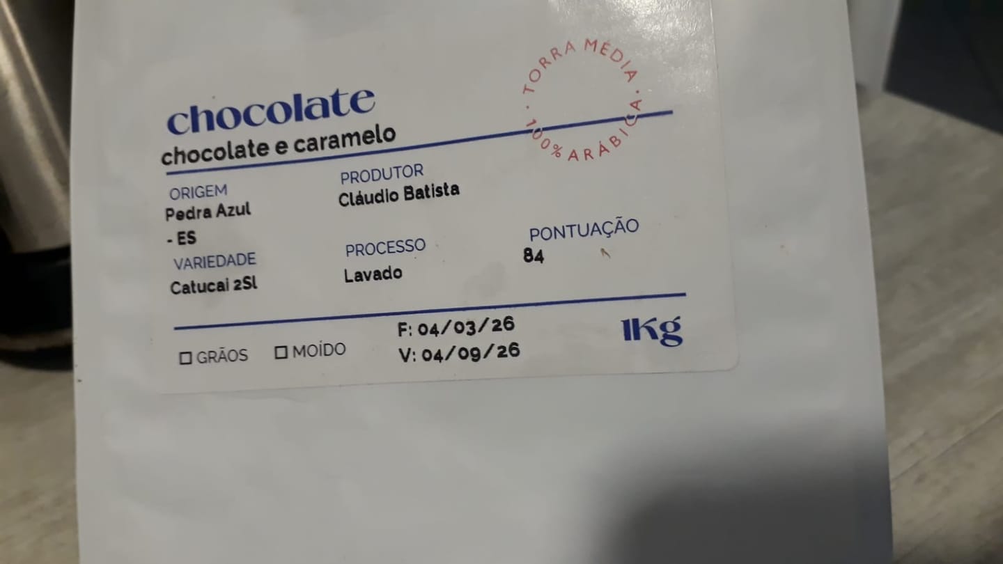 Customer photo review of Café Perfil Chocolate 1KG
