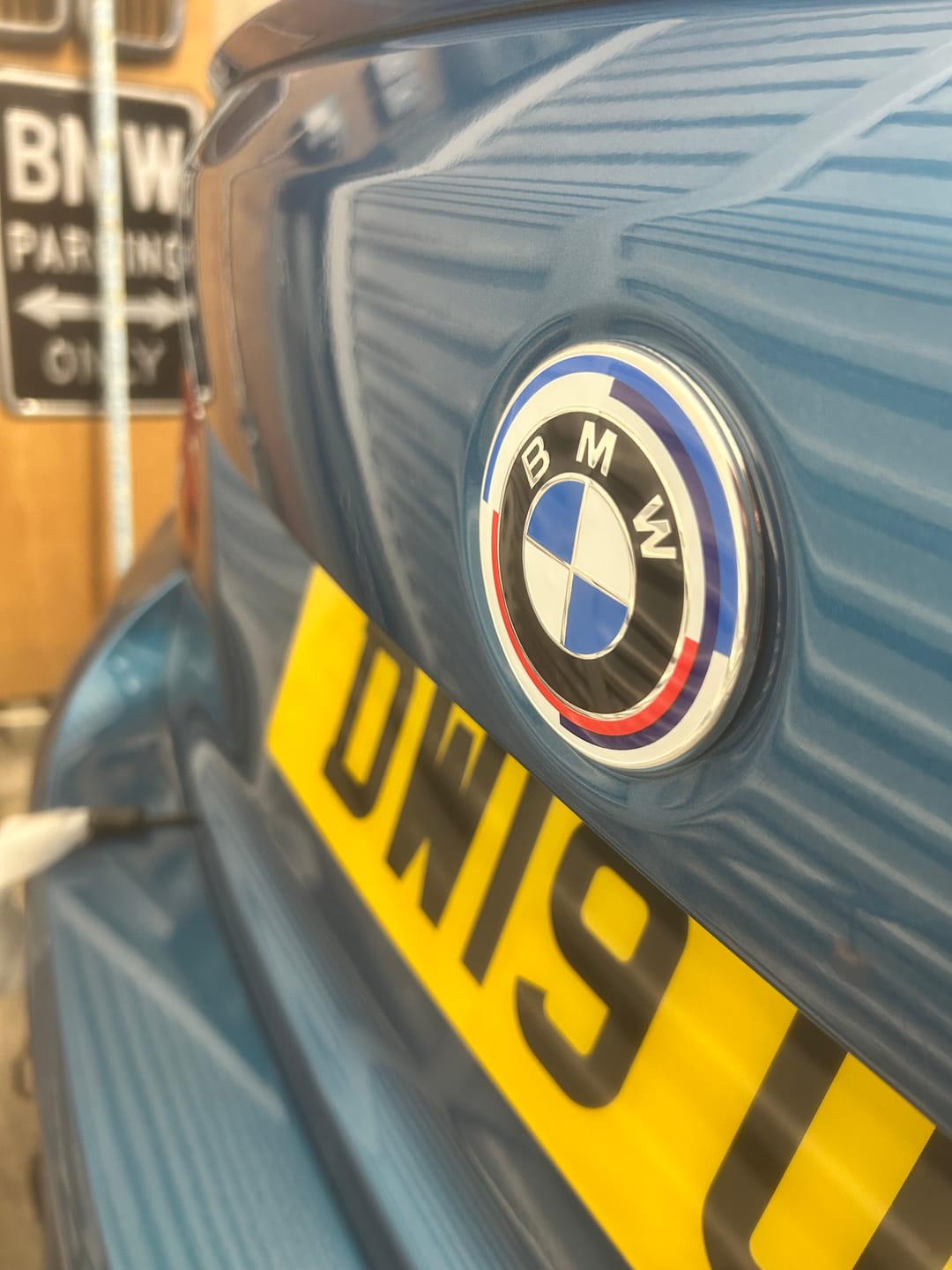 Customer photo review of BMW 50TH ANNIVERSARY EMBLEM BADGE