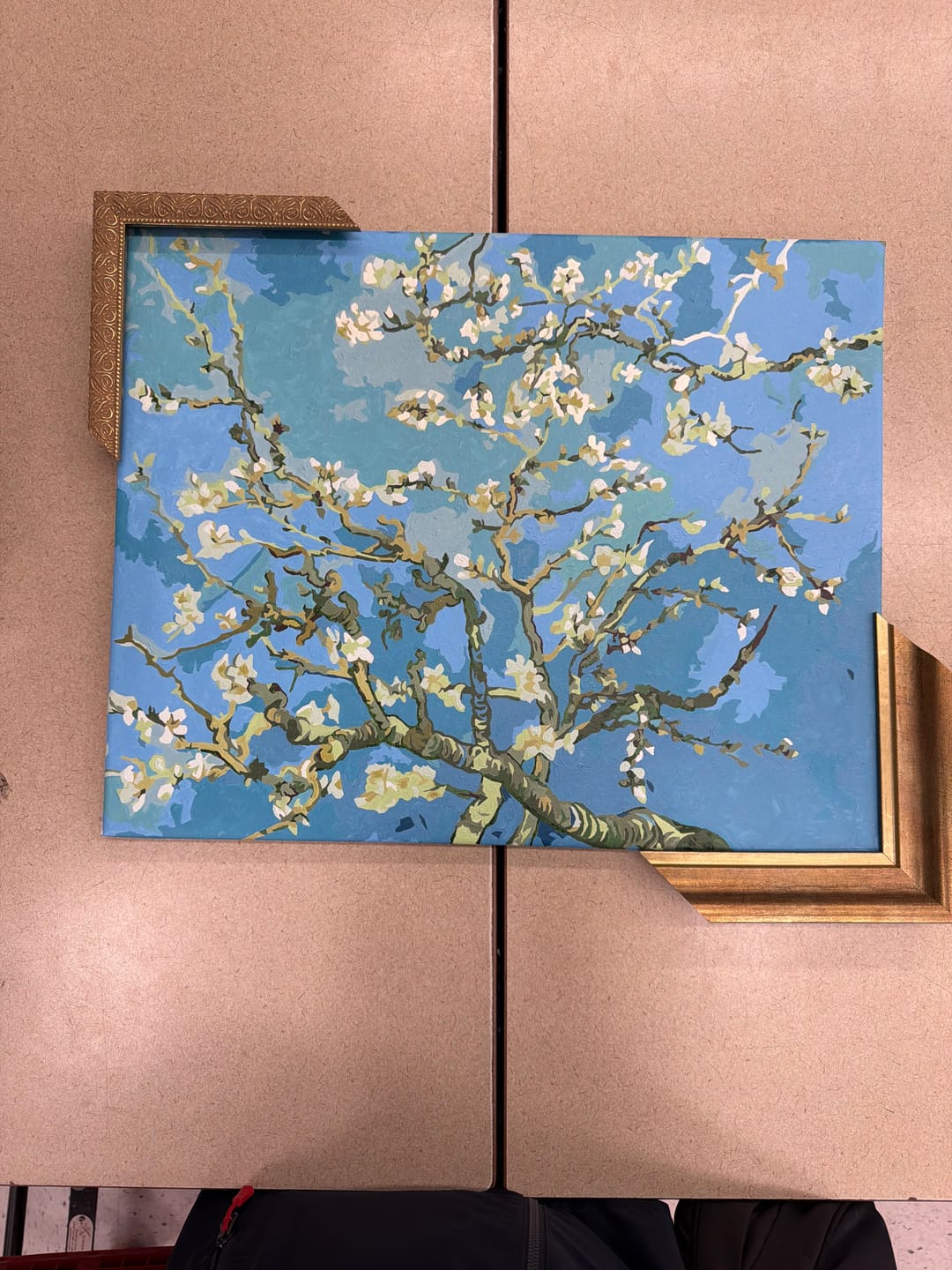 Customer photo review of Almond Blossoms | Vincent Van Gogh | Paint by Numbers