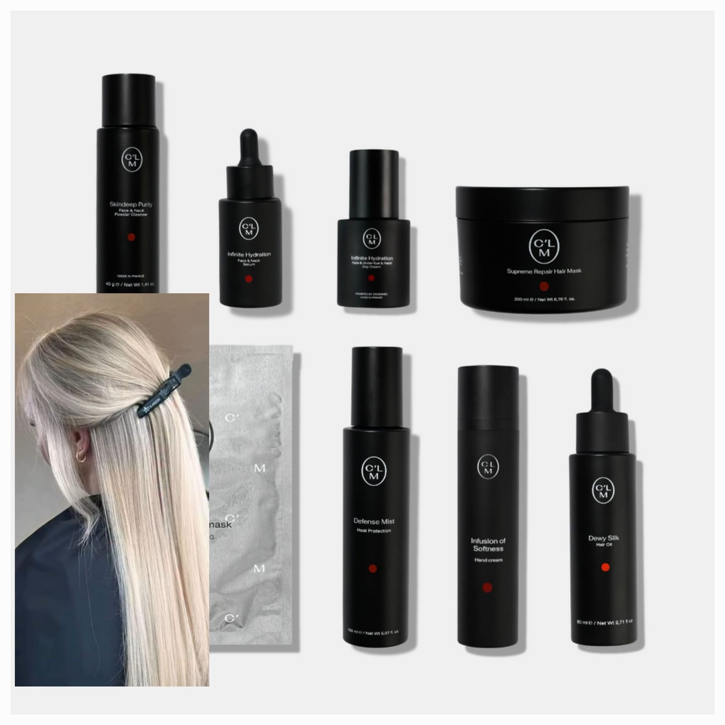 Customer photo review of Maxi rinkinys plaukams, veidui bei rankoms