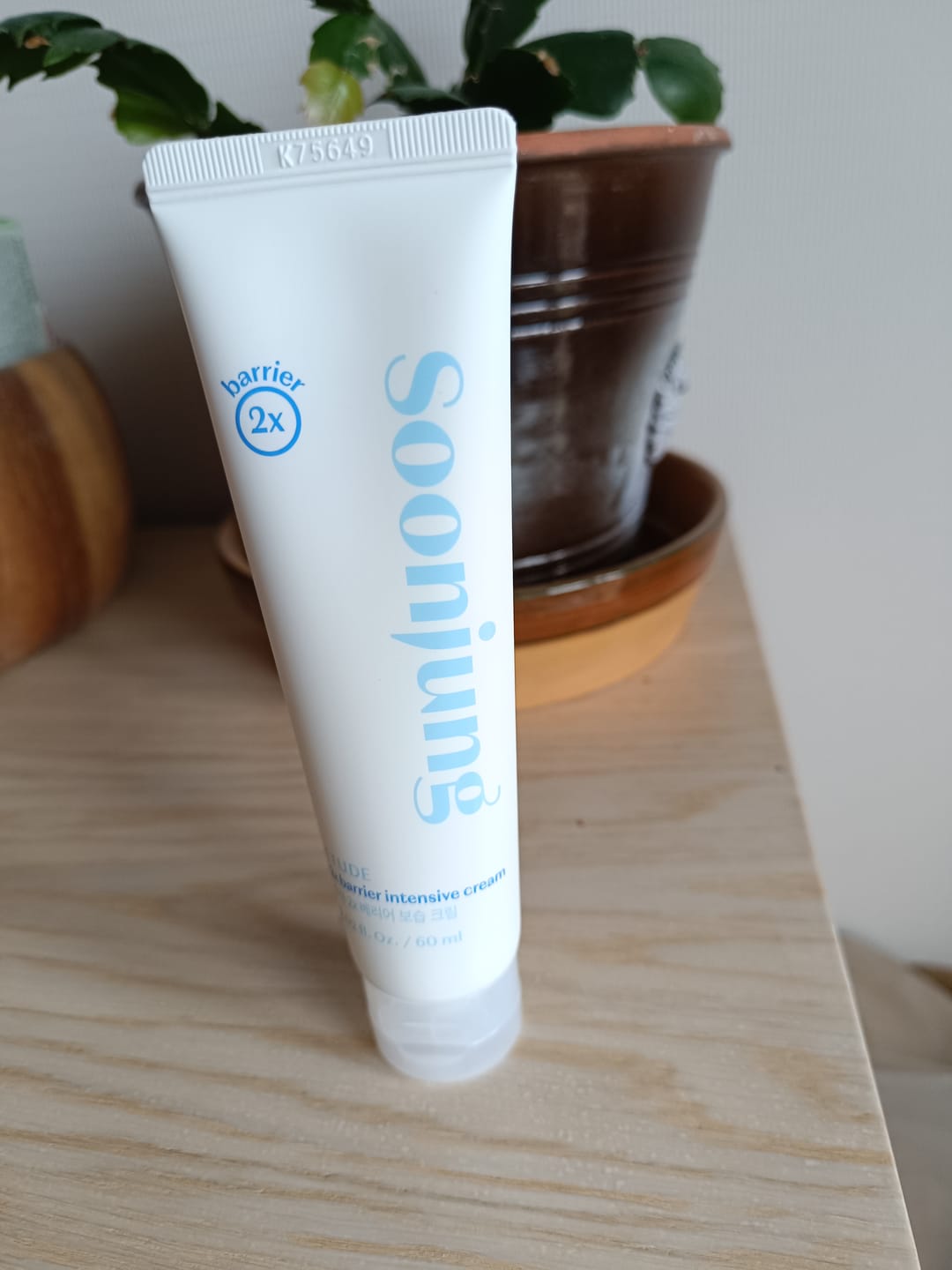 Customer photo review of Nomierinošs aizsargbarjeras krēms Etude House SoonJung 2x Barrier Intensive Cream