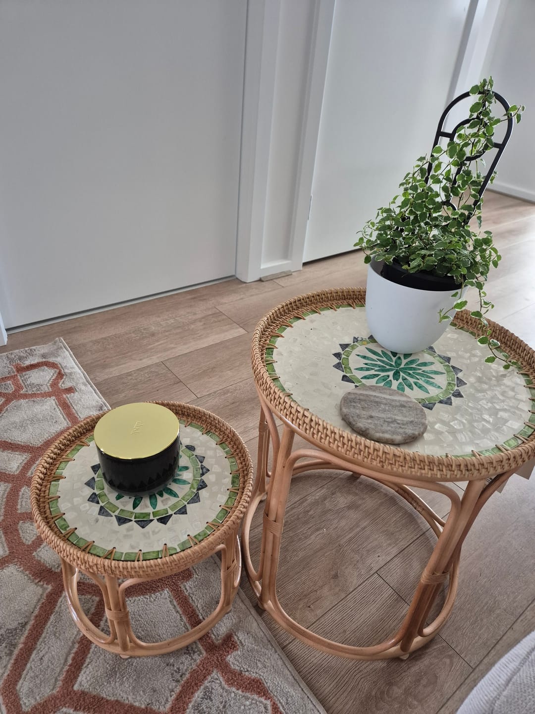 Customer photo review of Oasis Rattan Table Set