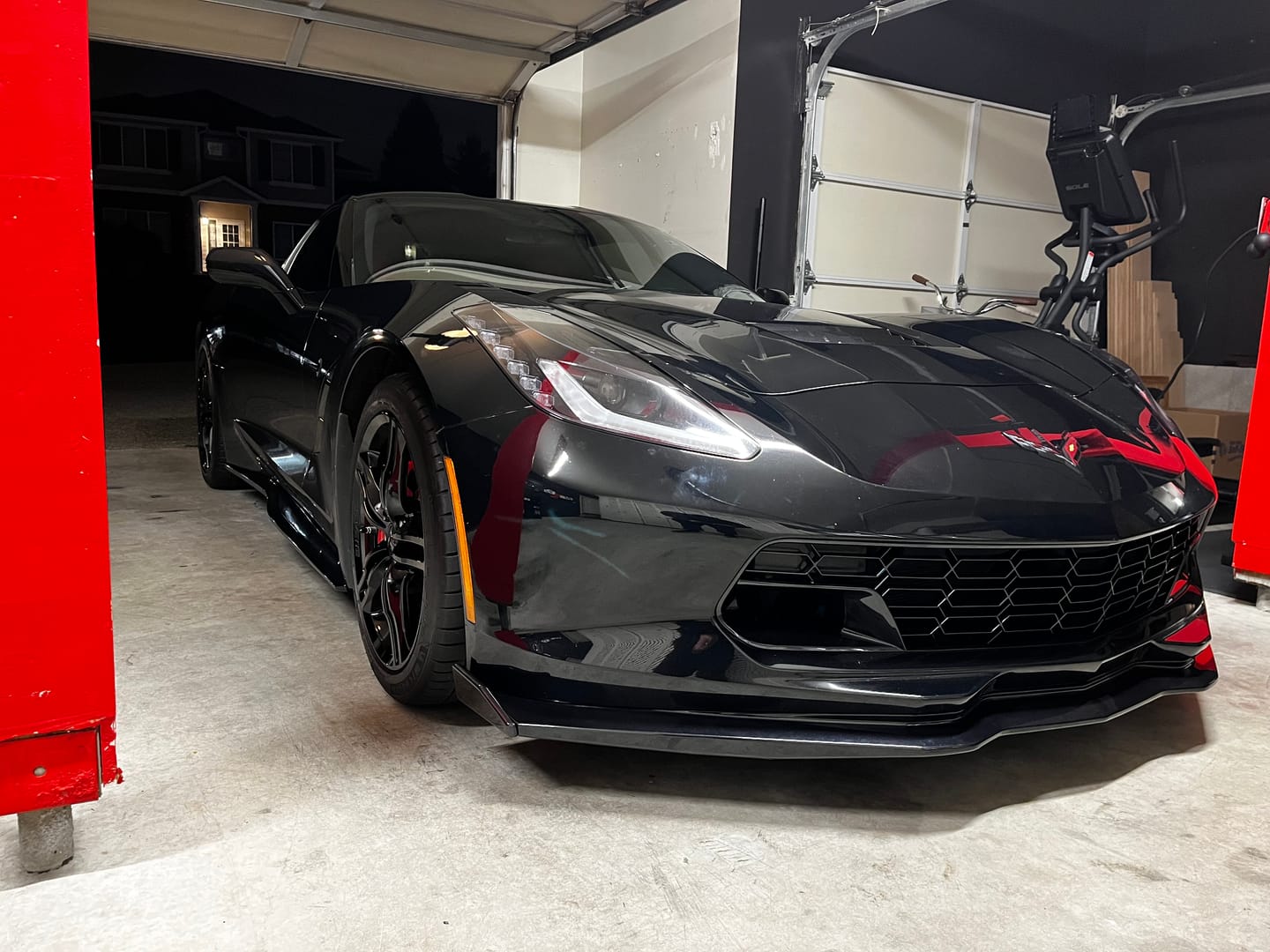 Customer photo review of Corvette C7 Front Bumper Grill
