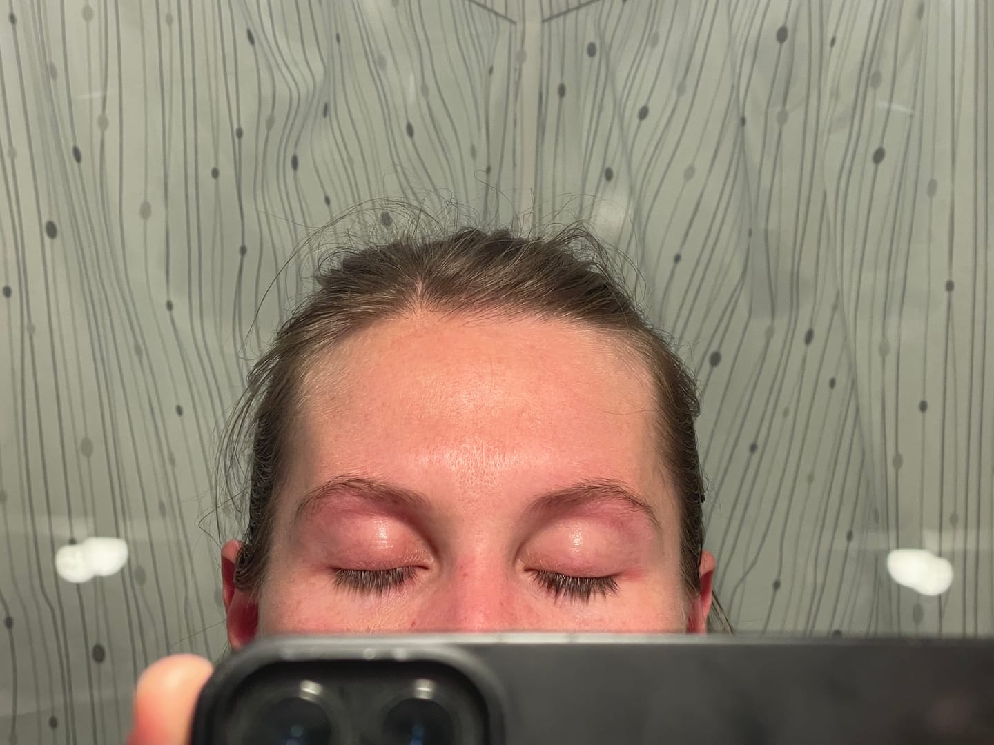 Customer photo review of LASHCOCA!NE & BROWCOCA!NE