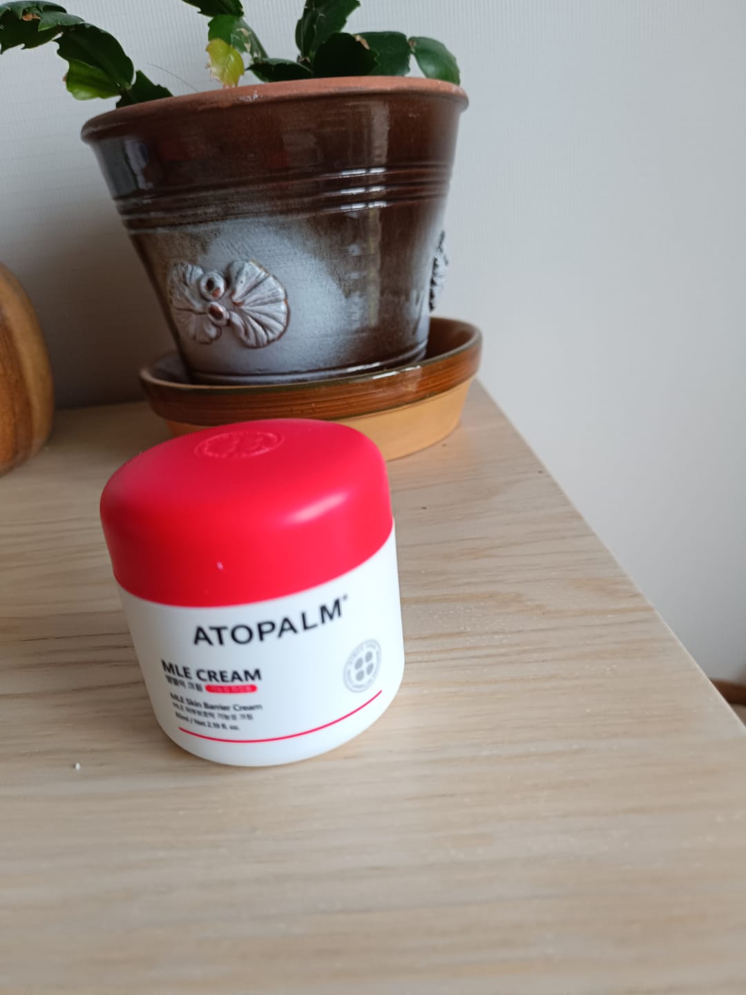 Customer photo review of Mitrinošs lamelārais krēms sejai Atopalm MLE Cream