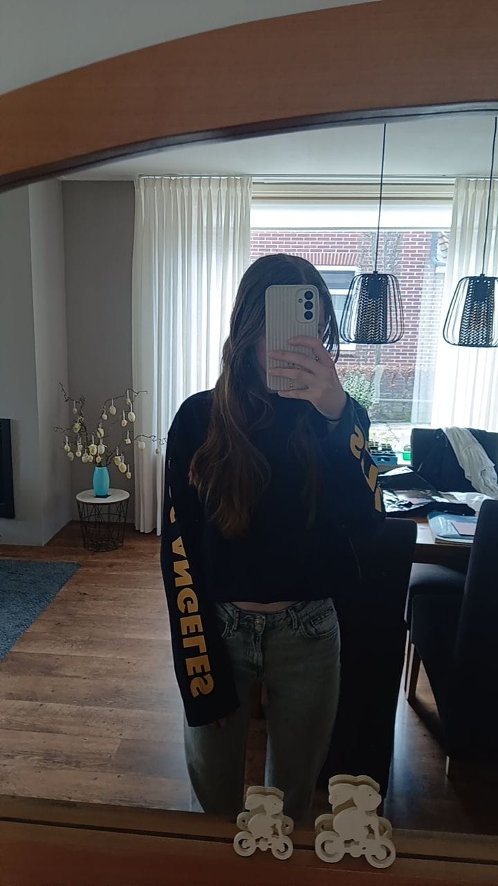 Kundenfotorezension des LANGÄRMEL-T-SHIRTS AMBER/NAVY