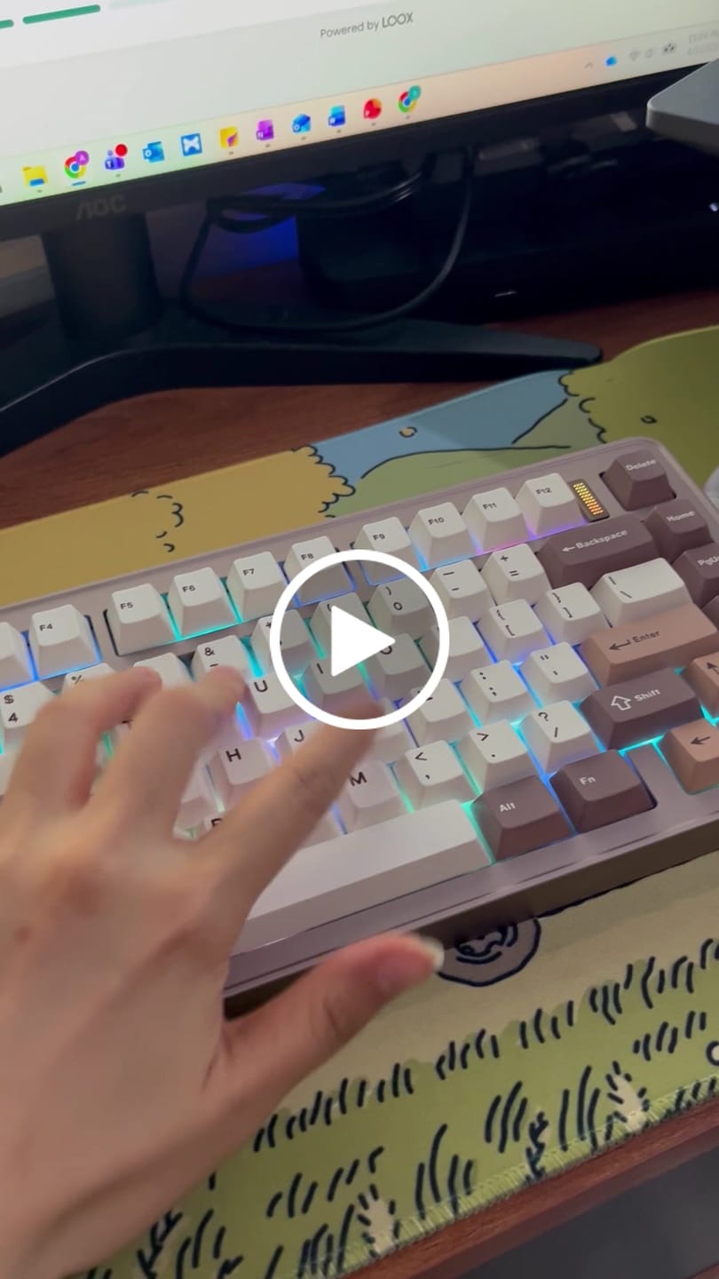 Customer video review of Ticktype Evo75 Mechanical Keyboard Instock