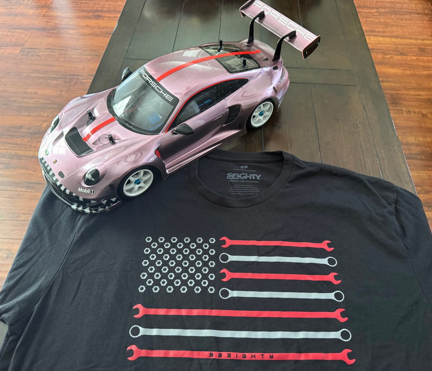 Customer photo review of 80Eighty® Wrench Flag Shirt