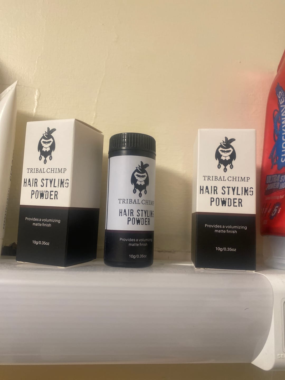 Customer photo review of (Almost Out of Stock) Hair Styling Powder