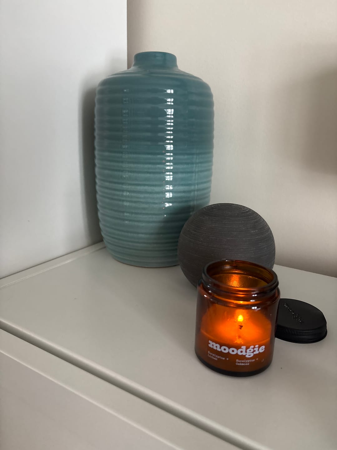 Customer photo review of Bougie - Eucalyptus + Lichen