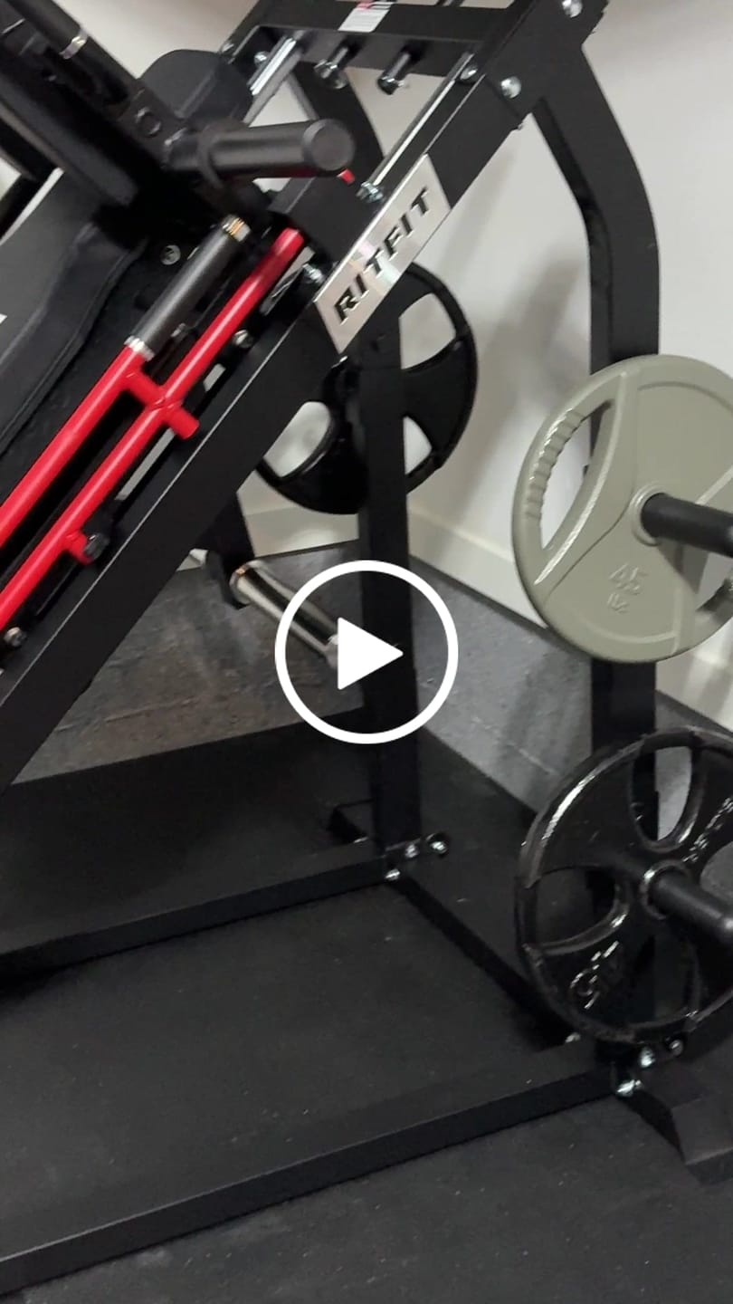 Customer video review of RitFit GAZELLE PRO 3-In-1 Leg Press and Hack Squat Machine
