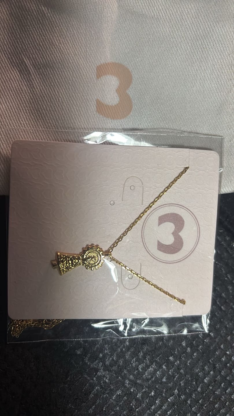 Customer photo review of Collar Virgen del Pilar
