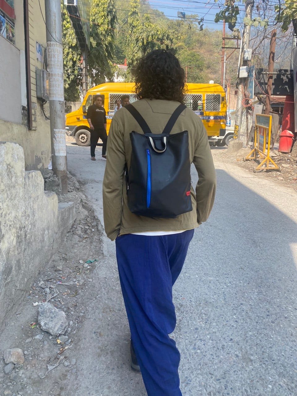 Customer photo review of ZAINO TETI nero I blu