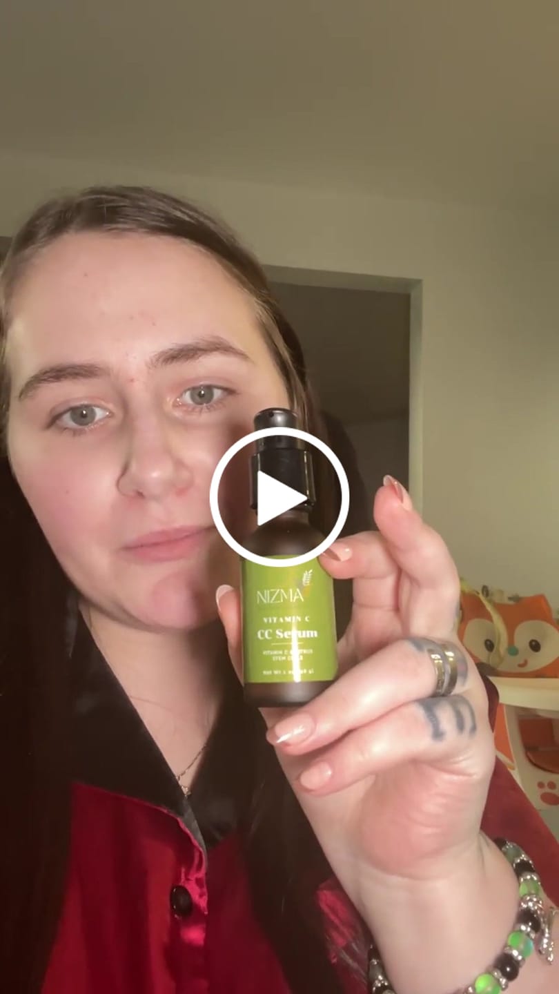 Customer video review of CC Serum With Vitamin C