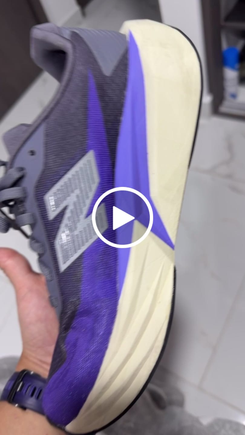 Customer video review of New Balance FuelCell SuperComp Trainer v3 Hombre Grey Matter Mint Flash