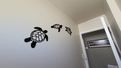 Customer photo review of Sea Turtle Wall Art Set