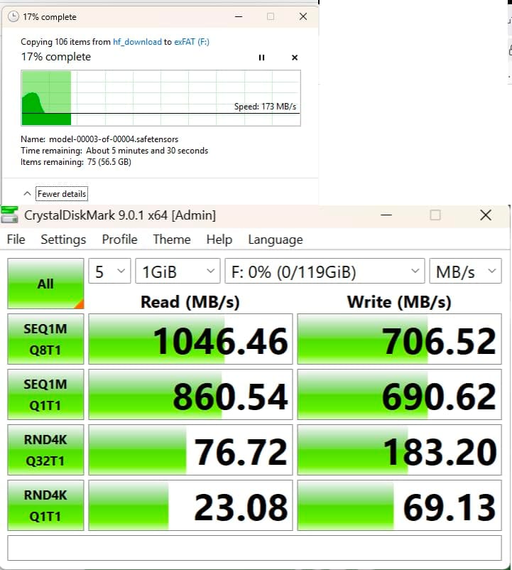 Customer photo review of T10 Dual Port USB 3.2 Gen 2 Portable SSD