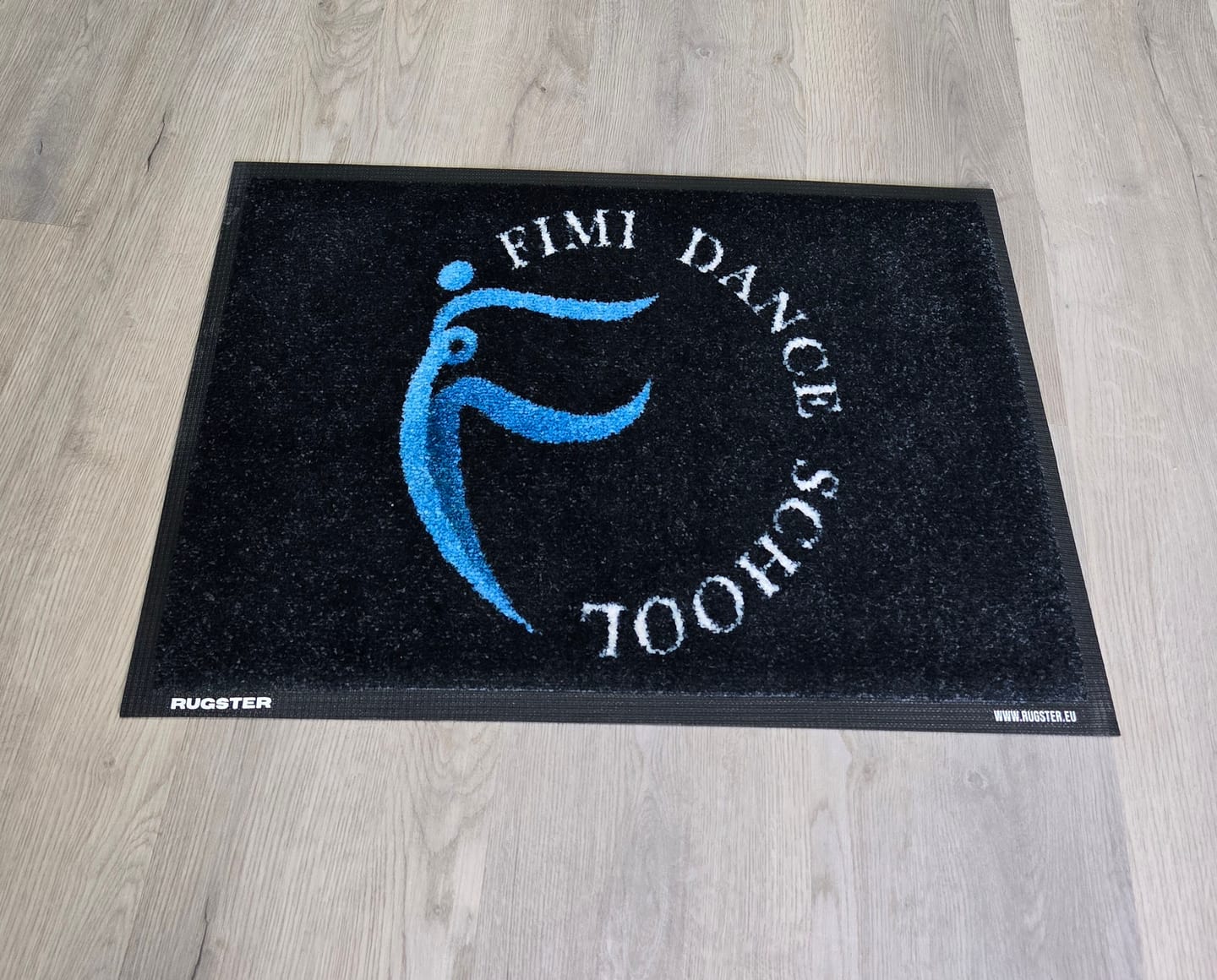 Customer photo review of Custom Indoor Logo Mat